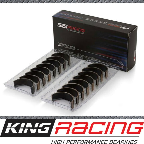 King Racing +011 Set of 8 Conrod Bearings suits Ford 351 Windsor Performance