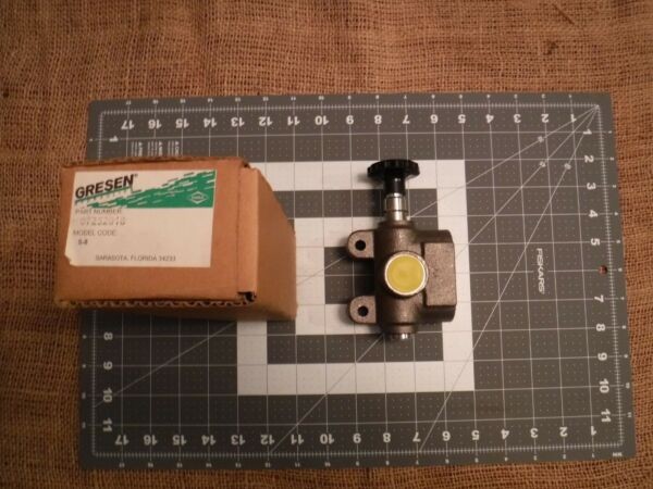 Hydraulic Selector Valve, PARKER GRESEN S-8 / 07252018 New Old Stock ROADTEC RX