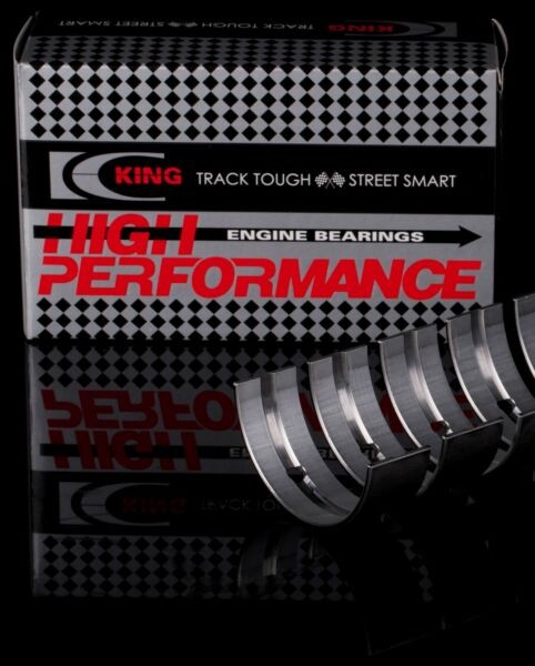 Chevy SB 265 283 302 327 King RACE Performance Rod Bearing Set w/Dowel +10