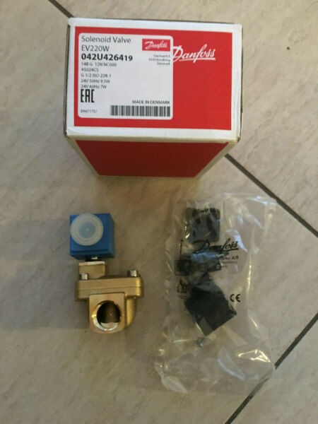 Solenoid valve danfoss ev220w 14b G 12n nc000