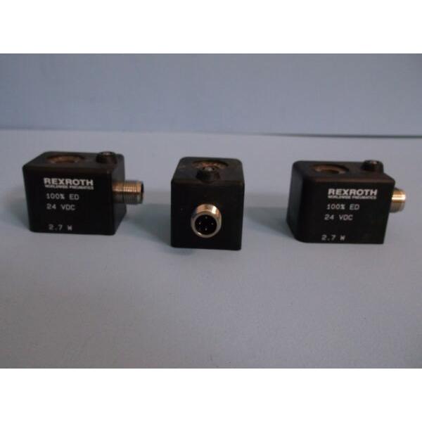 REXROTH SOLENOID W5147 LOT OF 3 #1 image