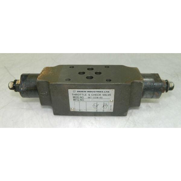 Daikin throttle & check valve, mt-02w-50, used, warranty #1 image